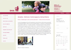 Link zur Website von SHIA - Selbsthilfeinitiative Alleinerziehender, Berlin